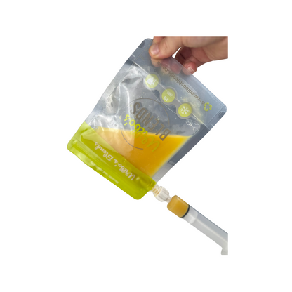 4 Pack - 700ml reusable side spout